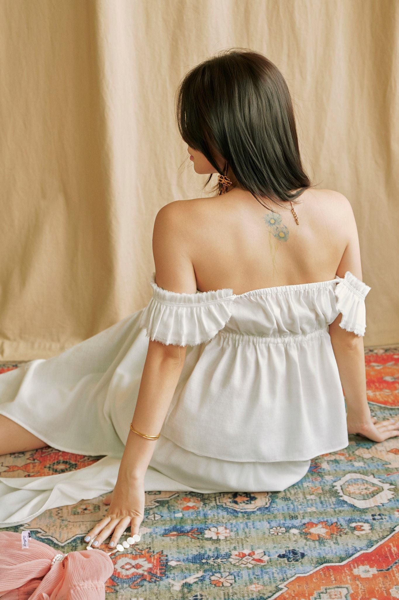 Fairy Wings Top | Áo Linen Cánh Tiên