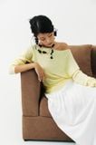 One Shoulder Knit Top | Áo Lệch Vai Tay Dài