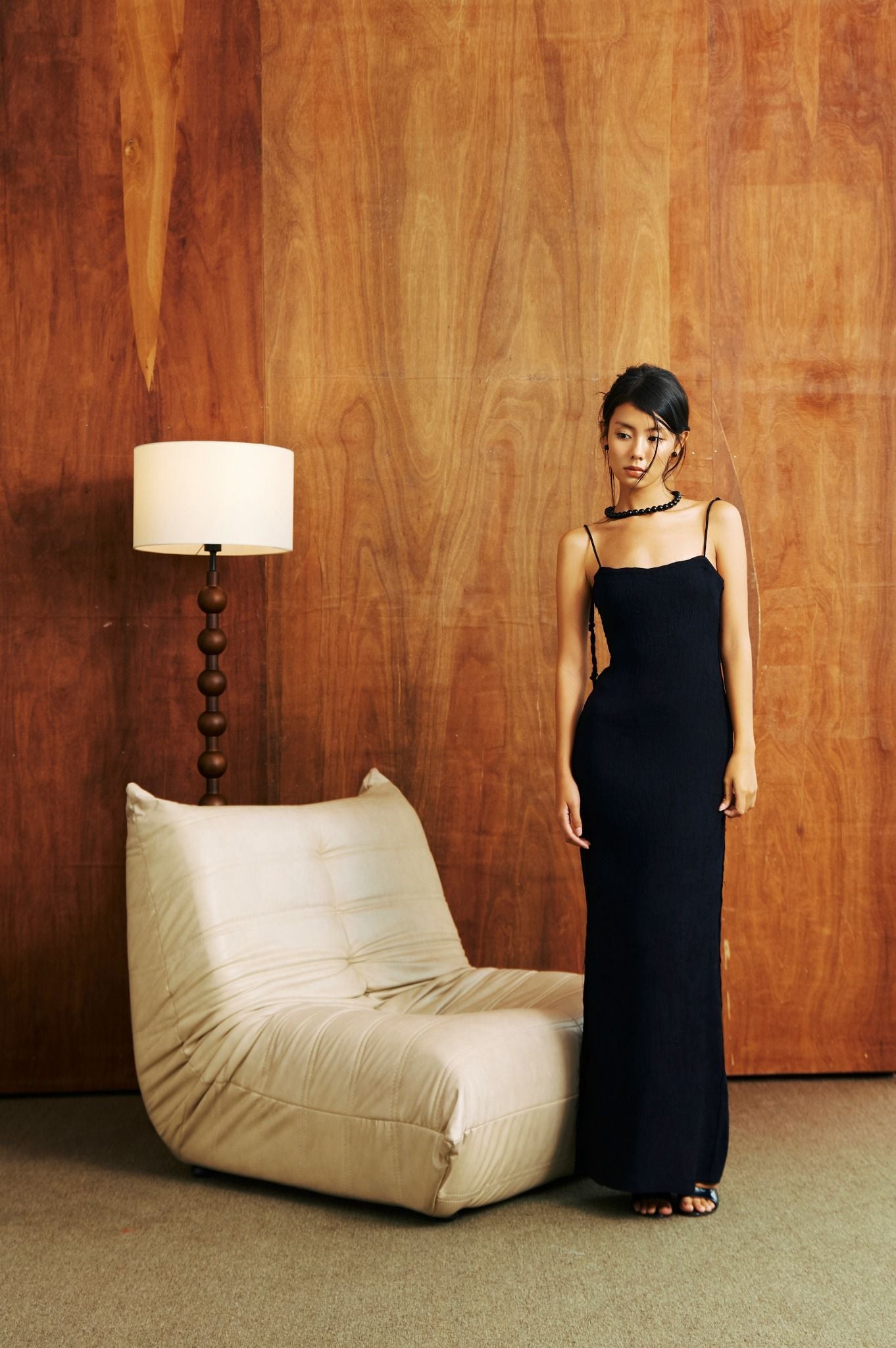 Pleated Slip Dress | Đầm Vải Xếp Ly