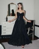 Black Rose Corset | Corset Organza