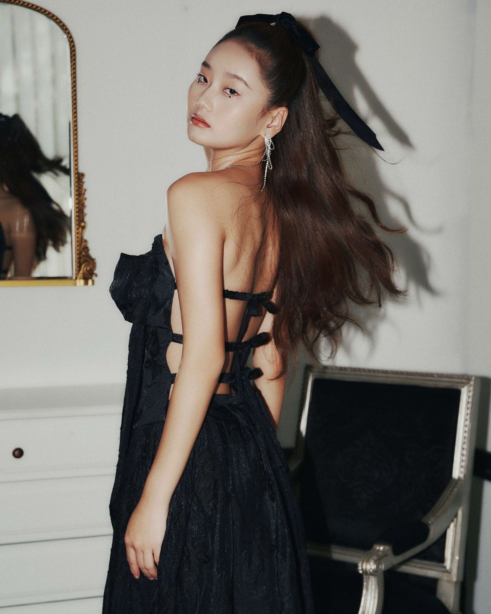 Black Rose Corset | Corset Organza