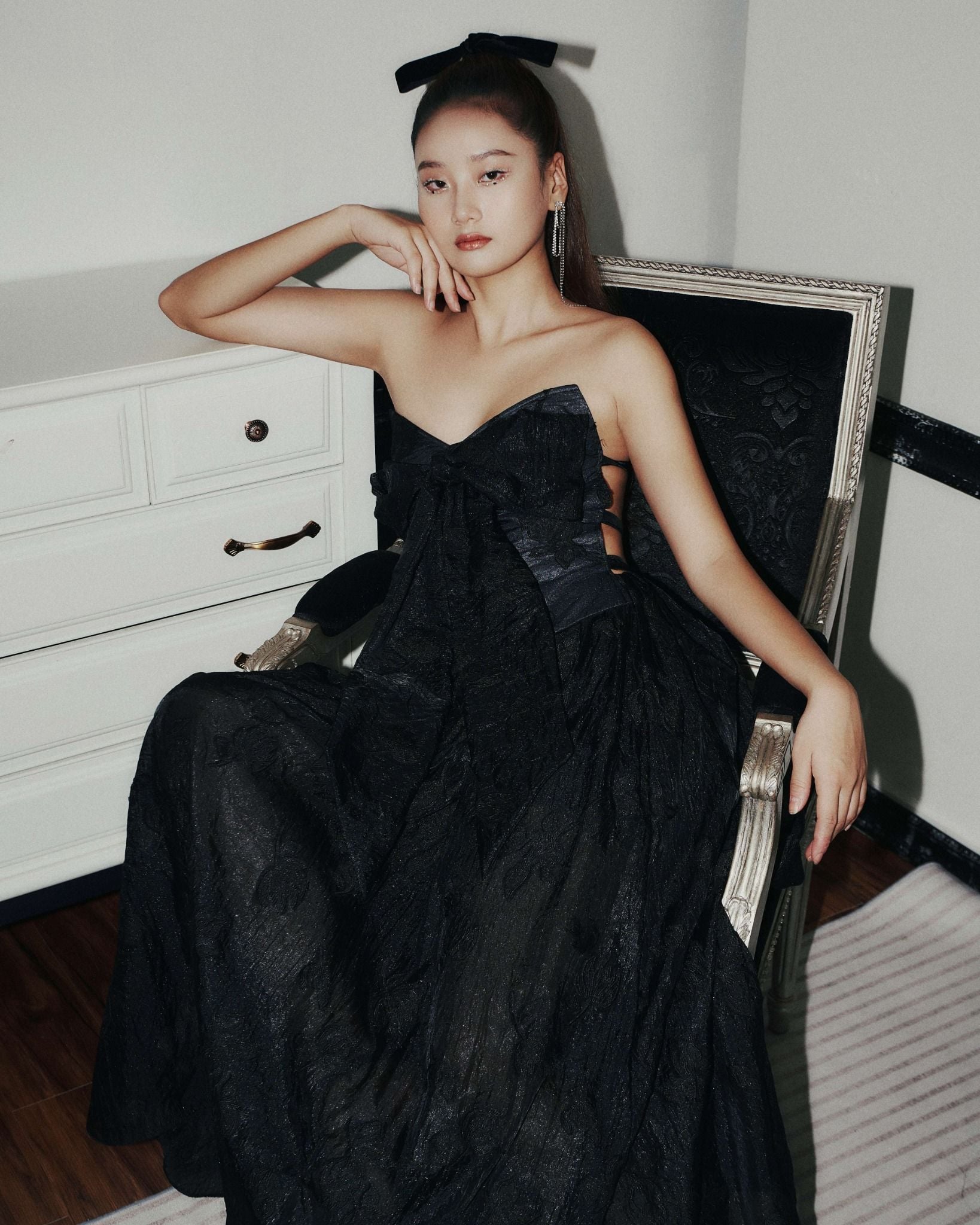 Black Rose Corset | Corset Organza