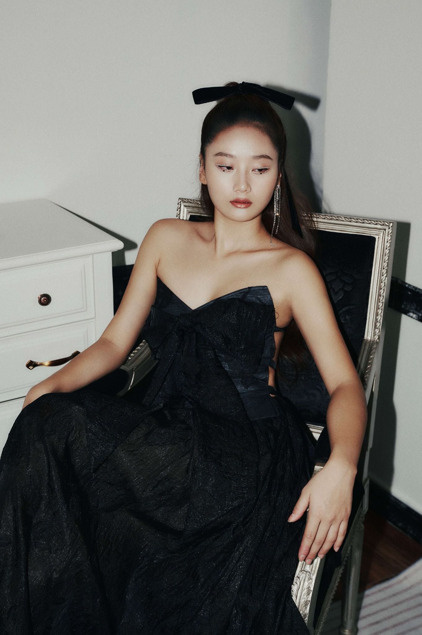 Black Rose Skirt | Chân Váy Organza Dáng Xoè