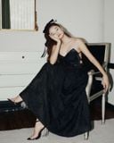 Black Rose Skirt | Chân Váy Organza Dáng Xoè