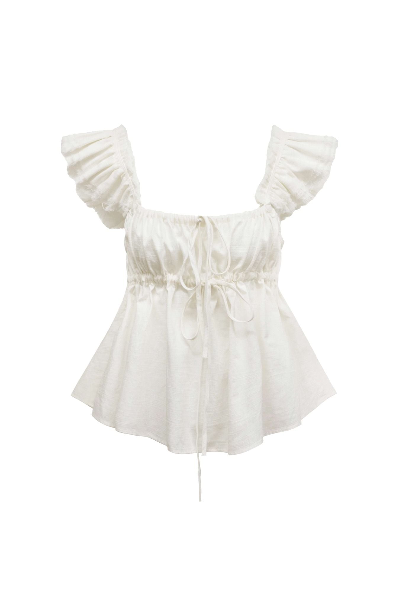 Fairy Wings Top | Áo Linen Cánh Tiên