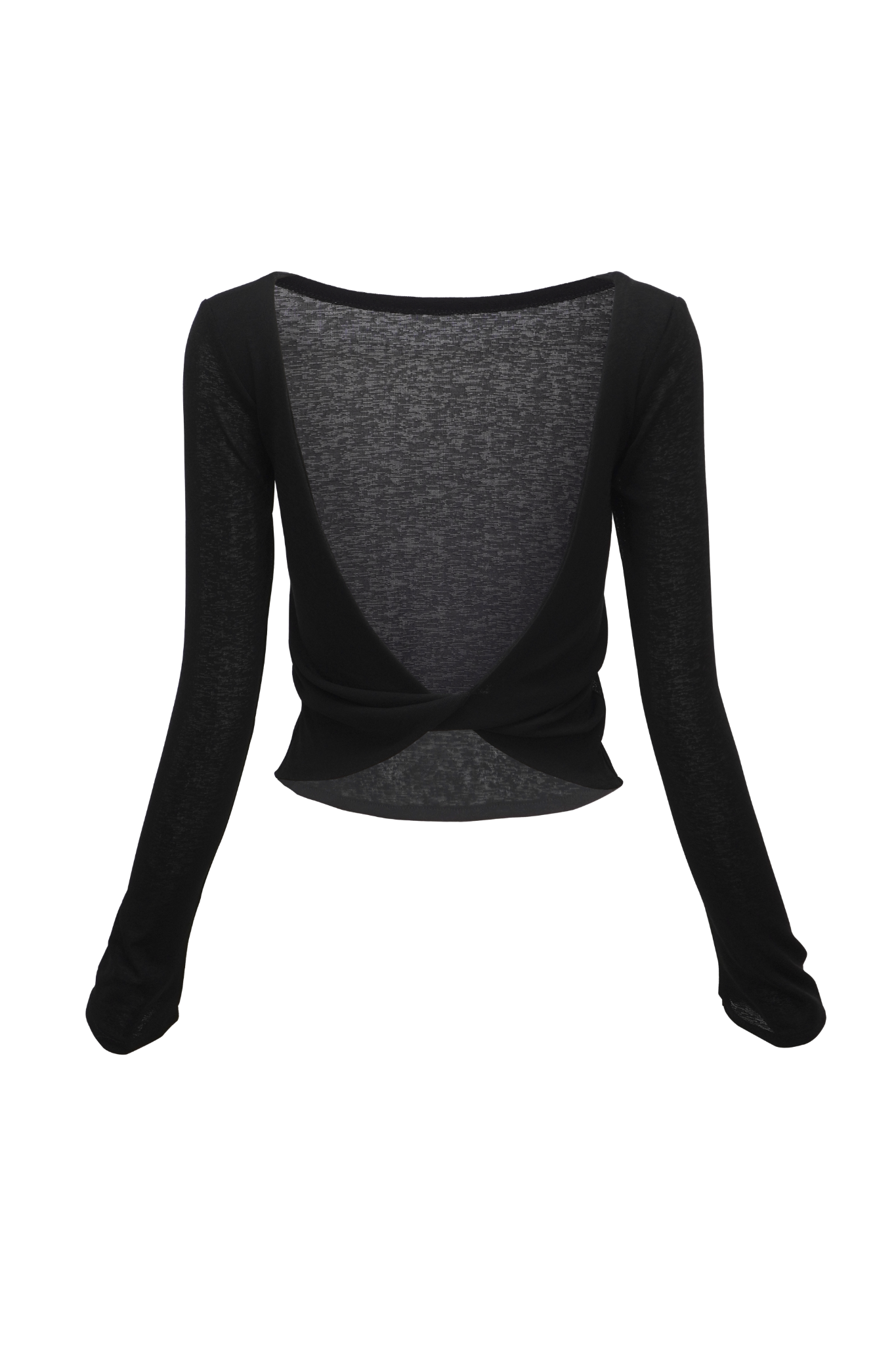 Twist Back Top | Áo Cổ Thuyền Hở Lưng