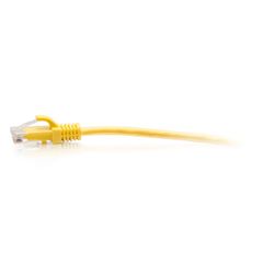 Cáp mạng C2G Legrand Ethernet Cat6a Slim UTP mỏng, không bọc chống nhiễu, đầu cắm chống vướng (Vàng)