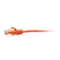 Cáp mạng C2G Legrand Ethernet Cat6a Slim UTP mỏng, không bọc chống nhiễu, đầu cắm chống vướng (Cam)