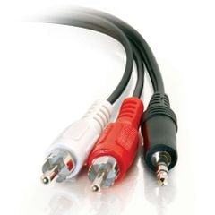 Cáp C2G Legrand Y Value Series™ One 3.5mm Stereo Đực sang 2 RCA Stereo Đực