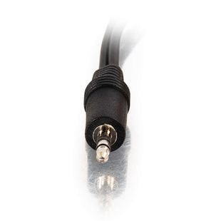 Cáp Chia Tín Hiệu Âm Thanh C2G LEGRAND 6 Inch Dòng Value Series™ 3.5mm Stereo Đầu Đực sang Hai Đầu RCA Stereo Cái