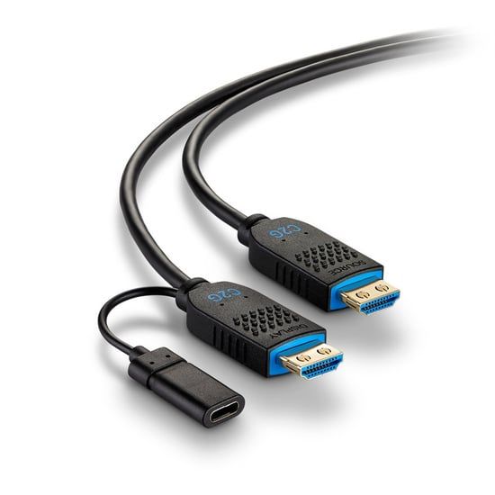 Cáp quang HDMI tốc độ cao, 30.5 mét (100 feet), chuẩn Plenum, 18G, 4K 60Hz
