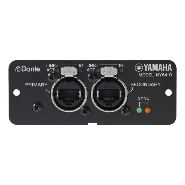 Card Yamaha NY64-D Dante