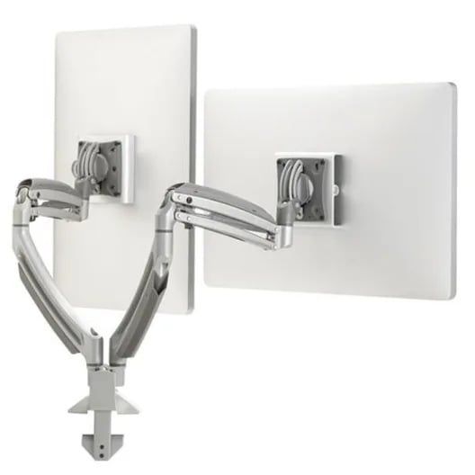 Giá treo 2 màn hình máy tính, để bàn, điều chỉnh độ cao Kontour™ K1D, TAA-Compliant Chief Legrand