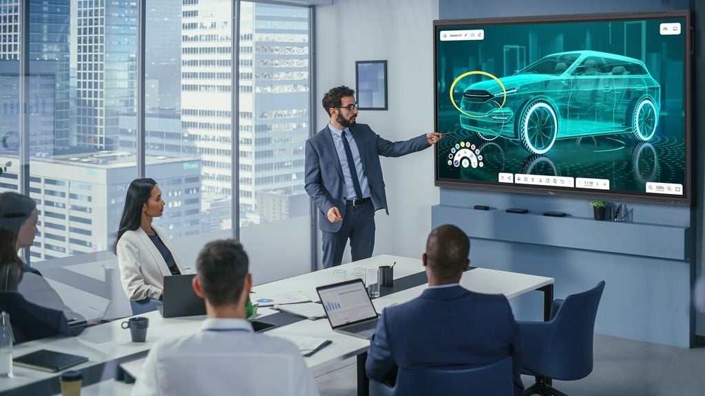 Màn hình tương tác Optoma Creative Touch 5-Series 5653RK 65inch
