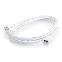 Cáp USB 2.0 Đực A sang A Cái nối dài(1m-3m) C2G Legrand - Màu trắng