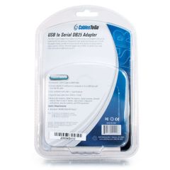 Cáp chuyển đổi USB sang DB25 Serial RS232 1.8m C2G Legrand