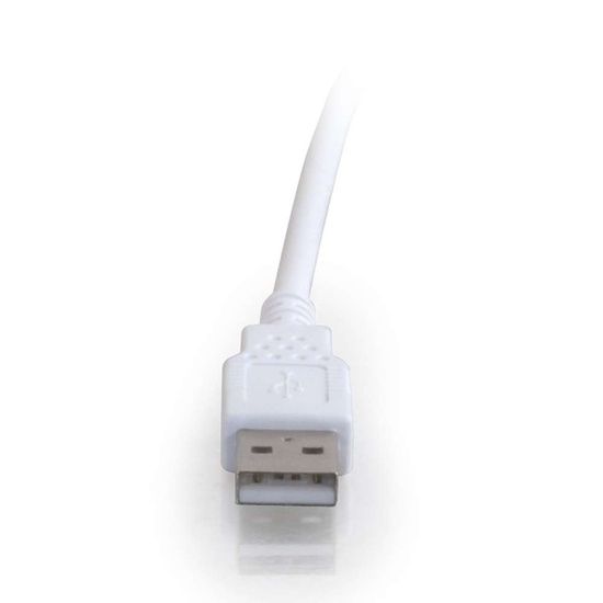 Cáp USB 2.0 Đực A sang A Cái nối dài(1m-3m) C2G Legrand - Màu trắng
