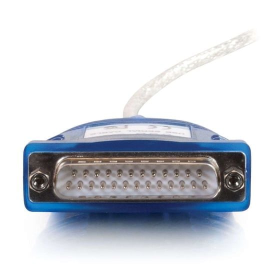 Cáp chuyển đổi USB sang DB25 Serial RS232 1.8m C2G Legrand
