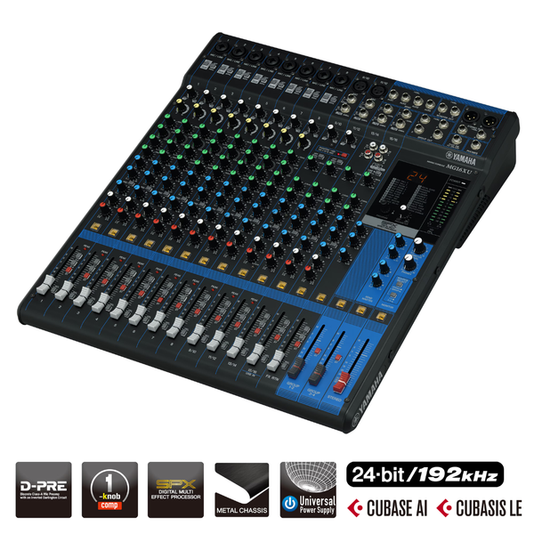 Bàn Mixer Yamaha MG16XU, 16 kênh, Analog