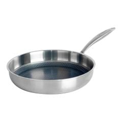 Chảo Chống Dính Inox 3 lớp liền khối Tổ Ong 28cm HAPPYCOOK, BCF-28TP