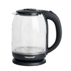 Ấm siêu tốc thủy tinh 1.8L HAPPYCOOK, HEK-183G
