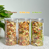  [COMBO 3 Hũ 500g] Granola 20% Yến Mạch 3 Vị Mật Ong, Matcha, Chocolate Ohoo Foods 