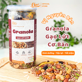  Granola Gạo Lứt Cơ Bản Vị Nguyện Bản Ohoo Foods 