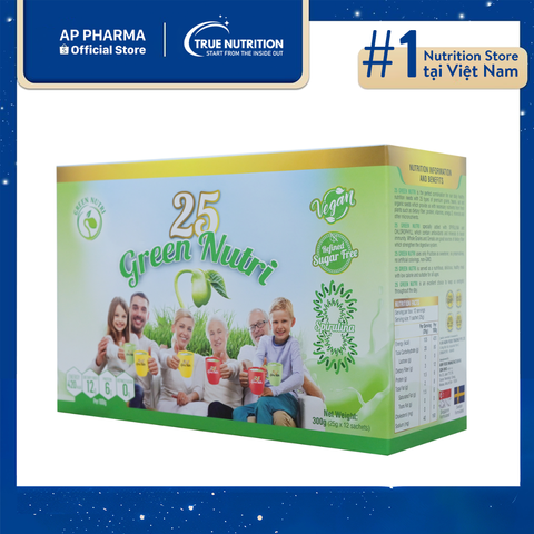  25 Green Nutri: Sữa Ngũ Cốc Dinh Dưỡng Thuần Chay Cho Sức Khỏe Toàn Diện 