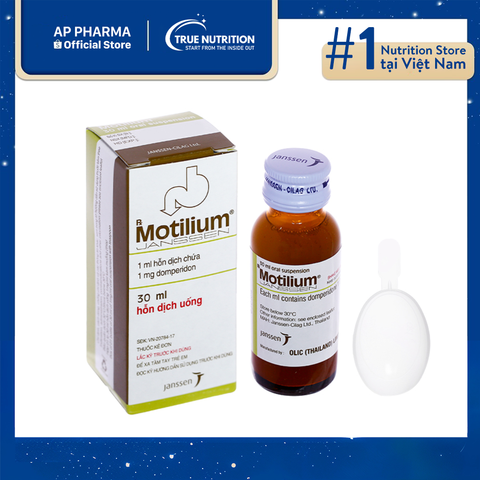  Thuốc Motilium Siro 30ml Giá Bao Nhiêu? Dùng Cho Trẻ Mấy Tuổi? Thành Phần Và Chỉ Định 