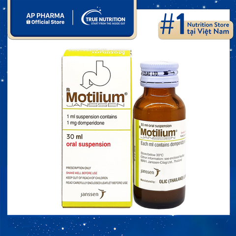 Thuốc Motilium Siro 30ml Giá Bao Nhiêu? Dùng Cho Trẻ Mấy Tuổi? Thành Phần Và Chỉ Định 