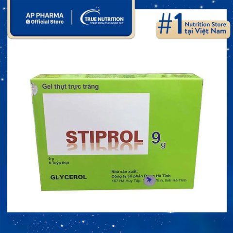  Gel thụt trực tràng Stiprol 9g giá bao nhiêu? thuốc biệt dược, cách dùng 