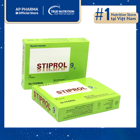  Gel thụt trực tràng Stiprol 9g giá bao nhiêu? thuốc biệt dược, cách dùng 