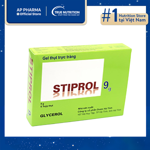  Gel thụt trực tràng Stiprol 9g giá bao nhiêu? thuốc biệt dược, cách dùng 