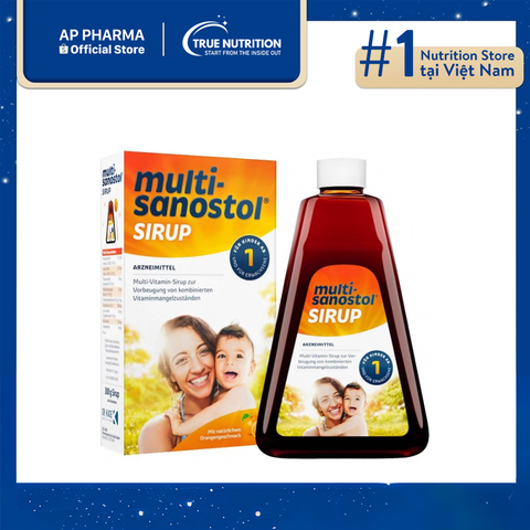  Vitamin Tổng Hợp Sanostol Số 1 có tốt không? Thành phần, liều dùng, cách uống 