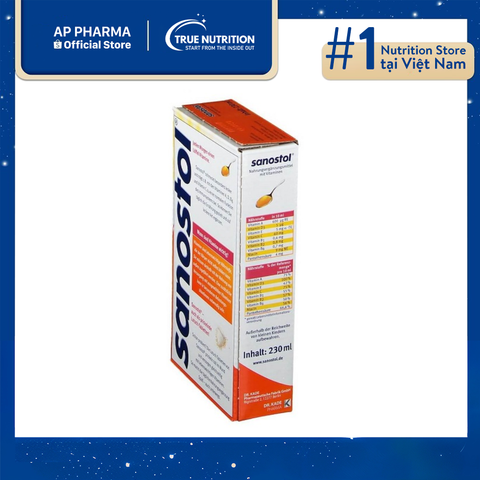  Vitamin Tổng Hợp Sanostol Số 1 có tốt không? Thành phần, liều dùng, cách uống 