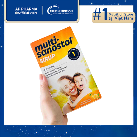  Vitamin Tổng Hợp Sanostol Số 1 có tốt không? Thành phần, liều dùng, cách uống 