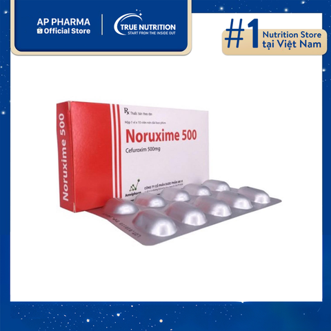  Thuốc Noruxime 500 có tác dụng gì? Thành phần, công dụng, liều dùng 