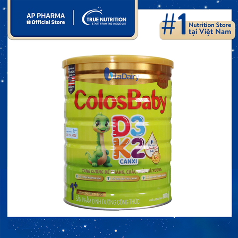  Sữa Colosbaby D3K2 Số 1+: Lựa Chọn Cho Sự Phát Triển Toàn Diện Của Trẻ 