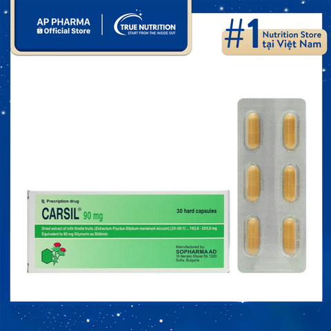  Thuốc carsil 90mg là thuốc gì? Thành phần và lưu ý cách sử dụng 