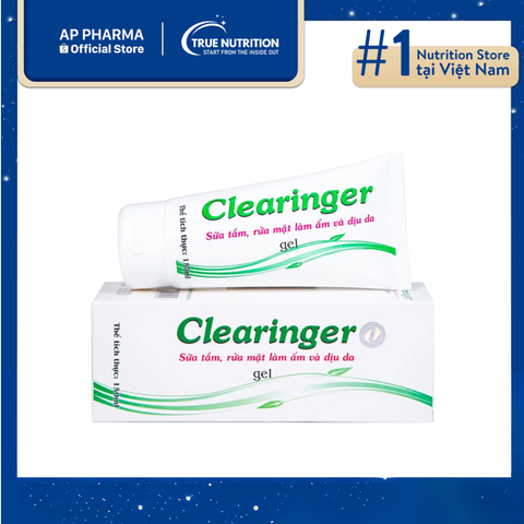  Sữa tắm, rửa mặt Clearinger Gamma: Da mềm mịn, sạch khuẩn hiệu quả! 