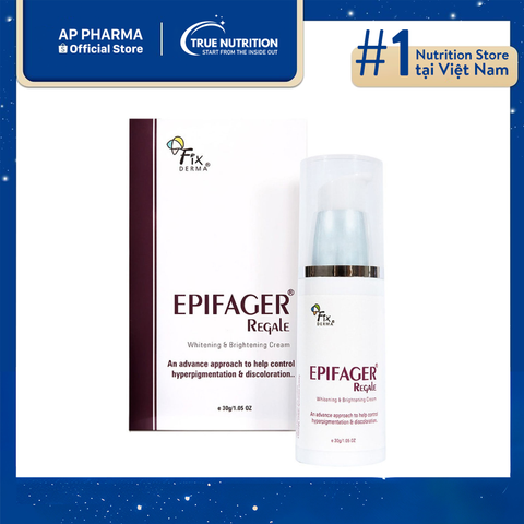 Kem Trị Nám Trắng Fixderma Epifager Regale - Giải Pháp Cho Làn Da Rạng Ngời