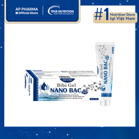  Bibi Gel Nano Bạc Dược Vương: Đánh Bại Viêm Da, Ngứa Ngáy 