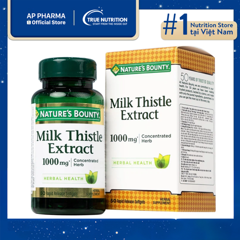  Milk Thistle Nature's Bounty: Giải pháp hoàn hảo cho sức khỏe gan 