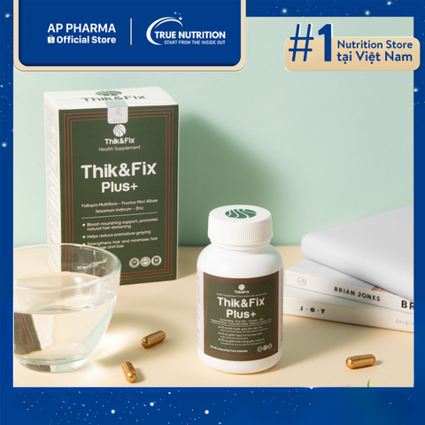  Thik&Fix Plus+: Giải Pháp Đột Phá Cho Mái Tóc Khỏe Mạnh! 
