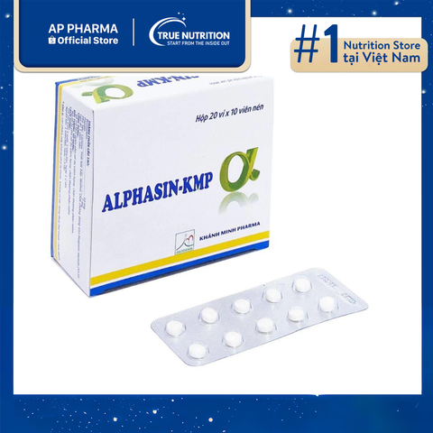  Chỉ Định, Công dụng, cách dùng và lưu ý sử dụng của Thuốc Alphasin KMP 