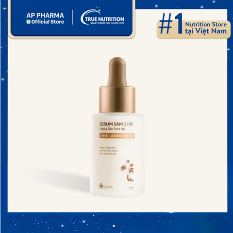  Serum Sâm 1700 Ngừa Lão Hóa Da: Chống Lão Hóa Hiệu Quả, Khôi Phục Độ Săn Chắc 