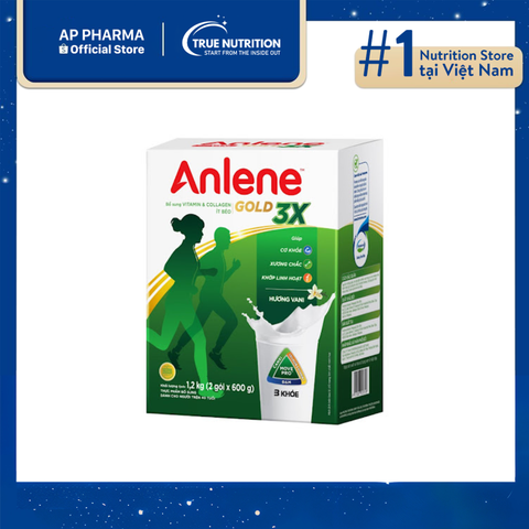  Sữa Anlene Hộp Giấy - Anlene Gold 3X: Bảo Vệ Xương Khớp Toàn Diện 