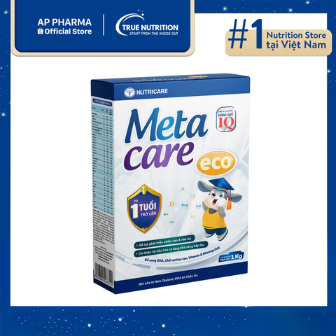  Sữa Bột METACARE ECO: Cho Trẻ Phát Triển Toàn Diện và Khỏe Mạnh 