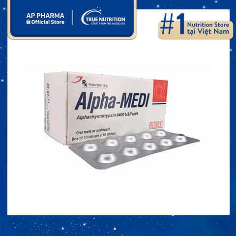  Thuốc Alpha Medi 8400 USP Là Thuốc Gì? thành phần, công dụng và cách dùng 