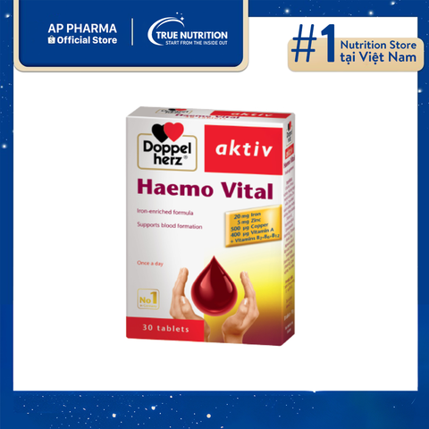  Haemo Vital có tốt không? Tìm hiểu thành phần và lợi ích sản phẩm 